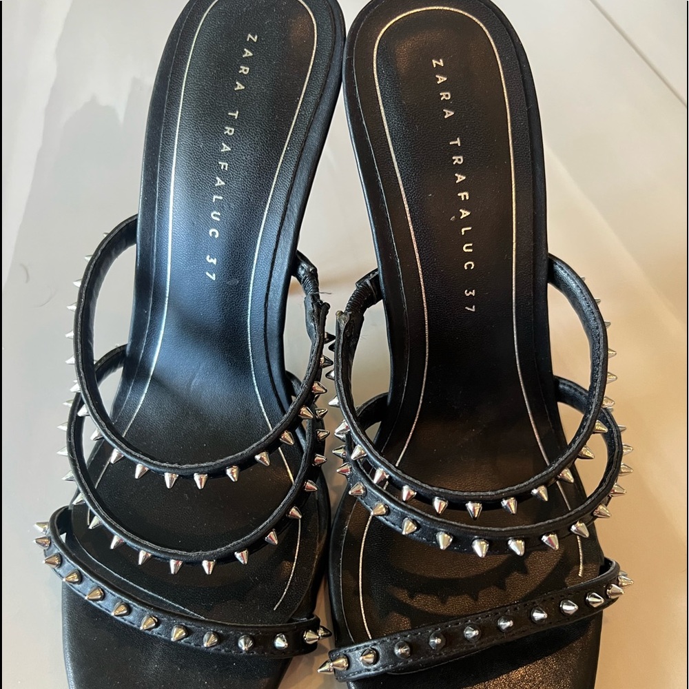 Zara spiked heels
